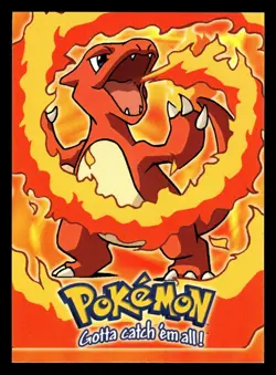 Charmander Charmeleon Charizard E4 E5 E6 of 12 Topps Movie Non-Holo Pokemon Card - Image 4