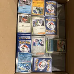 5000+UNSORTED Pokemon Cards Bulk Lot Commons Uncommons NM SWSH S&V - Image 1