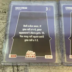 Bo Jackson Battle Arena SP & SSP Rare Play Card Lot - 14, 17, 19, 26, 35, 38, 43 - Image 2