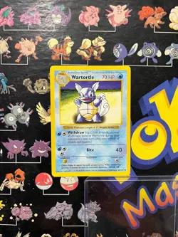 Wartortle Shadowless 42/102 Base Set ~ Pokemon Trading Card - LP - Image 1