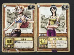 Nami & Vivi CS-C21 CS-C23 One Piece Card Game 2003 - Image 1