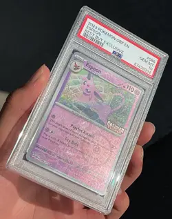 PSA 10 Espeon 86 Stamp Obsidian Flames Best Buy Exclusive 2023 Pokemon TCG Card - Image 4