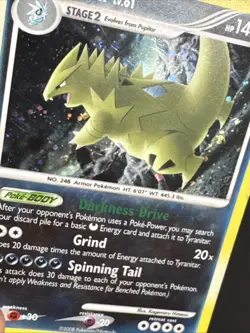 Tyranitar 30/100 - Holo Rare - Stormfront - Pokemon Card - LP - Image 1