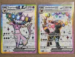 Umbreon 176 & Espeon 175 Promo Cards Prismatic Evolutions NM - 3 - Image 1