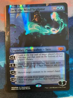 MTG War of the Spark Mythic Edition Jace the Mind sculptor Foil - Image 1