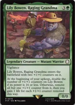 Lily Bowen, Raging Grandma R Universes Beyond: Fallout 79 LP-NM - Image 1