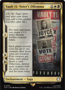 Vault 11: Voter's Dilemma R Universes Beyond: Fallout 121 LP-NM - Image 1