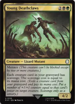 Young Deathclaws U Universes Beyond: Fallout 125 LP-NM - Image 1