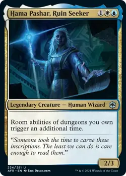 Hama Pashar, Ruin Seeker FOIL Adventures in the Forgotten Realms NM ABUGames - Image 1