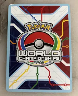 Genesect EX 11/101 2014 World Championship Ultra Rare Pokemon Card LP - MP - Image 2