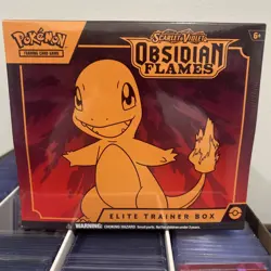 Pokemon TCG- Scarlet & Violet- Obsidian Flames- Elite Trainer Box ETB- Sealed - Image 1
