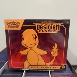 Pokemon TCG- Scarlet & Violet- Obsidian Flames- Elite Trainer Box ETB- Sealed - Image 5