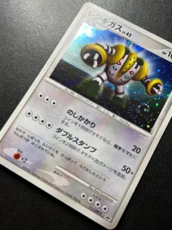 Regigigas 111/DP-P Holo Pokemon Card Japanese Black Star Promo MP - Image 2