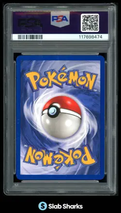 2000 POKEMON TEAM ROCKET FIRST EDITION #69/82 VOLTORB PSA 8 - Image 2