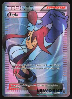 Skyla - 122/122 - Full Art Trainer - XY Break Point - Pokemon Card - 1 - Image 1