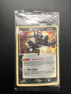 Greninja Gold Star Promo - SWSH144 Pokemon Holo Celebrations - SEALED *A - Image 1