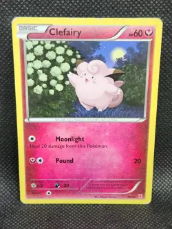 Pokemon Clefairy Bisharp & Wigglytuff Trainer Kit 19/30 HP Condition - Image 1