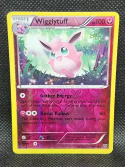 Pokemon Wigglytuff XY Base Set Reverse Holo 89/146 Excellent Condition - Image 1