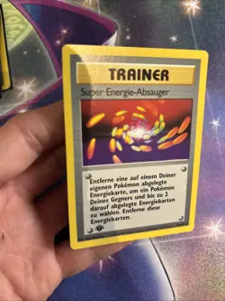 (VP) Pokemon GERMAN Base Set 1st EDITION Super Energy Removal LP - Image 4