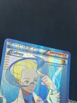 Colress - 135/135 - Pokemon Plasma Storm Black White Full Art Ultra DMG - Image 2