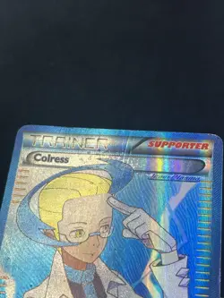 Colress - 135/135 - Pokemon Plasma Storm Black White Full Art Ultra DMG - Image 3
