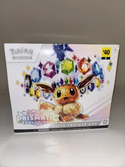 Pokemon TCG Scarlet Violet Prismatic Evolutions Elite Trainer Box ETB New Sealed - Image 1