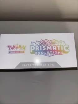Pokemon TCG Scarlet Violet Prismatic Evolutions Elite Trainer Box ETB New Sealed - Image 2