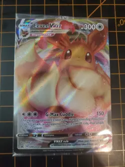 Eevee VMAX SWSH087 Sealed Pokemon TCG Ultra Rare Promo NM With Top Loader - Image 2