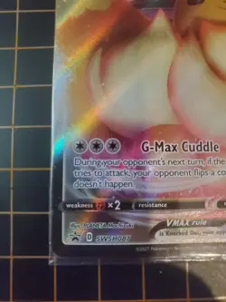 Eevee VMAX SWSH087 Sealed Pokemon TCG Ultra Rare Promo NM With Top Loader - Image 5