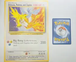 Pokemon Tcg Jumbo Black Star Promo - Legendary Birds- Articuno Moltres & Zapdos - Image 1