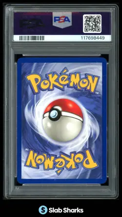 2000 POKEMON TEAM ROCKET FIRST EDITION #39/82 DARK KADABRA PSA 8 - Image 2