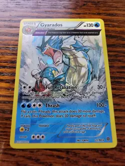 MP Pokemon TCG XY Ancient Origins 21/98 “Cosmos” Holo Box Promo Gyarados - Image 1