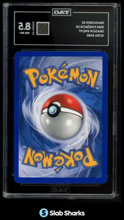 2003 POKEMON EX DRAGON #90/97 DRAGONITE EX HOLO ULTRA RARE TAG 8.5 - Image 2