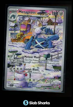 2024 POKEMON SV TEMPORAL FORCES TEF EN #178/162 METAGROSS ILLUSTRATION RARE - Image 1