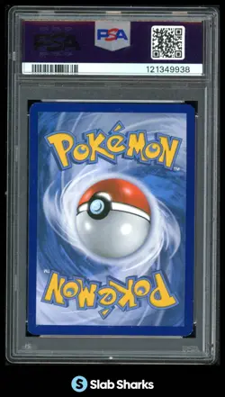 2015 POKEMON XY DOUBLE CRISIS #15/34 TEAM MAGMA'S GROUDON EX FULL ART PSA 7 - Image 2