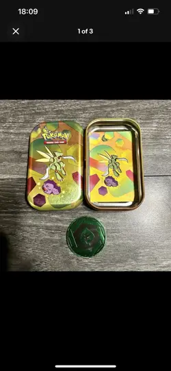 Pokemon TCG Mini Tin Various Sets *EMPTY* - Image 1