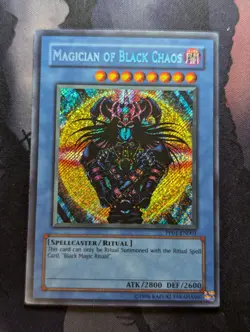 Yugioh TCG - Magician of Black Chaos PP01-EN001 Secret Rare - NM - Image 1