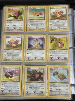 Pokemon vintage lot binder collection 1000+ cards ( A lot Of 1st Edition) - Image 2