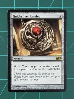 MTG Quicksilver Amulet Core Set 2012 (M12) Regular - Image 1