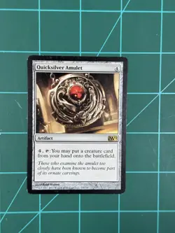 MTG Quicksilver Amulet Core Set 2012 (M12) Regular - Image 2