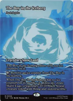 The Boy in the Iceberg - Dark Depths (Borderless) M Avatar: The Last Airbender: - Image 1