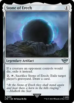 STONE OF ERECH x4 mtg NM-M Lord of The Rings:Tales of Middle-Earth 4 Unc - Image 1