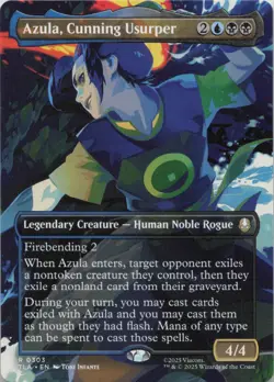 Azula, Cunning Usurper (Borderless) R Avatar: The Last Airbender 303 NM MTG - Image 1