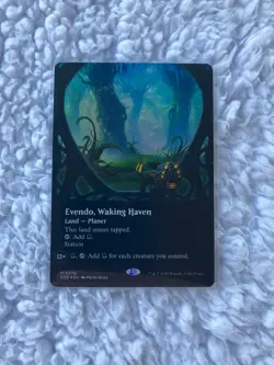 Evendo, Waking Haven (Borderless) Edge of Eternities Foil - Image 1