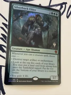 MTG: Silverback Elder Promo Pack: Dominaria United Foil, Nm - Image 2