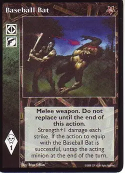 Baseball Bat x10 VTES JYHAD TW Twilight Rebellion - Image 1