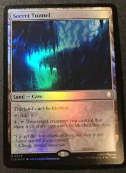 Secret Tunnel - Foil - TLA - MTG - EN - NM - 0278 - Image 1