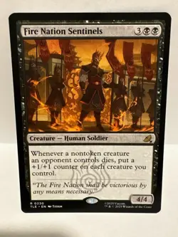 Fire Nation Sentinels Avatar: The Last Airbender: Eternal-Legal Regular NM - Image 1