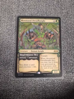 Mosswood Dreadknight- (Showcase) Wilds of Eldraine Foil - Image 1