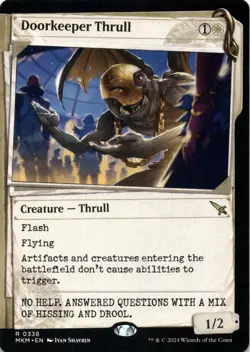 Doorkeeper Thrull SHOWCASE Murders at Karlov Manor Magic MTG NM - Image 1